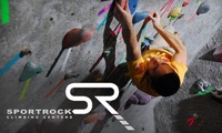 2 Passes for Open Rock Climbing at SportRock 