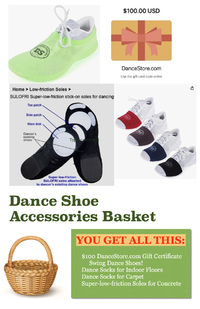 Dance Shoes, Socks & Soles!
