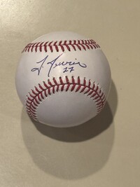 Jake Irvin Autographed Baseball