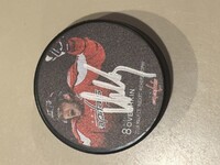 Alex Ovechkin autographed Washington Capitals game puck