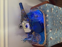 Blue Valley cheer basket