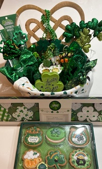 "Lucky to have you" basket