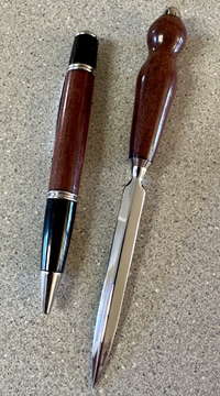 Handmade pen and letter opener