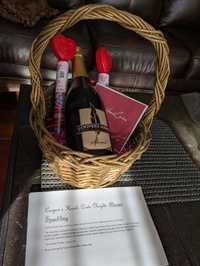 Coopers Hawk date night basket